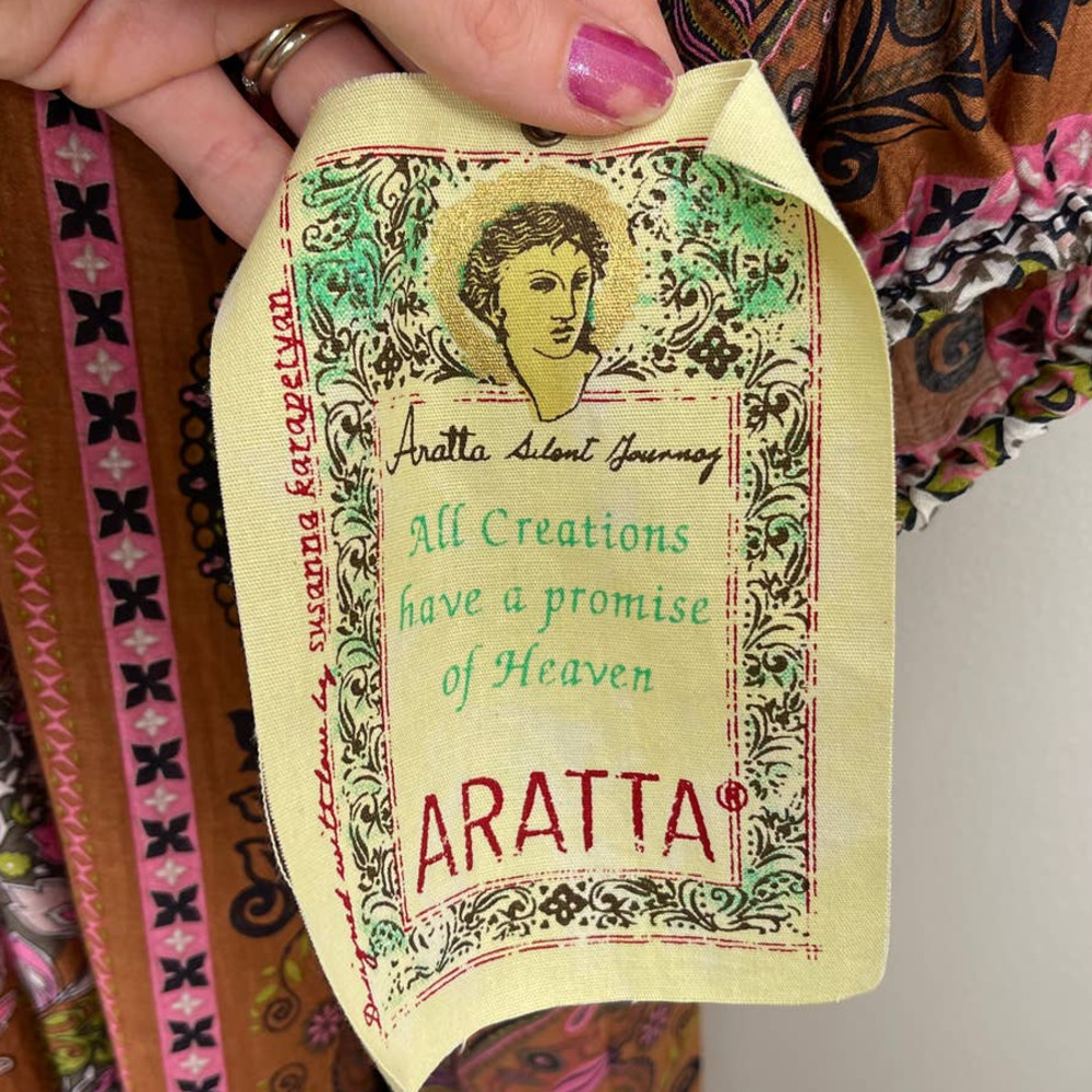 NWT Aratta Silent Journey Stand Out Maxi Dress - Picture 8 of 12